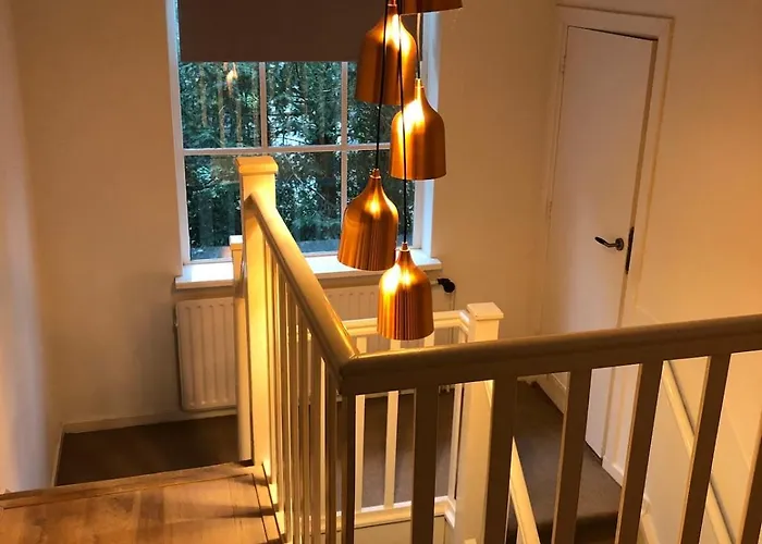 Bright Family On Dune In Villa *